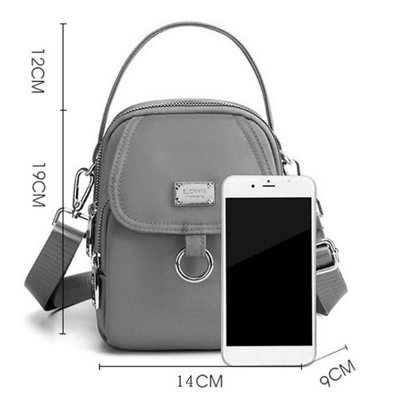 Shoulder bag / DARK BLUE / So practical ! - Picture 10 of 10